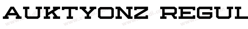 AuktyonZ Regular字体转换